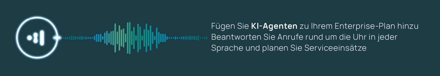 Fügen Sie die Integration von KI-Agenten zu Ihrem Enterprise-Plan hinzu
