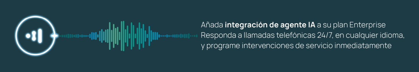 Agregue la integración de agentes de IA a su plan Enterprise
