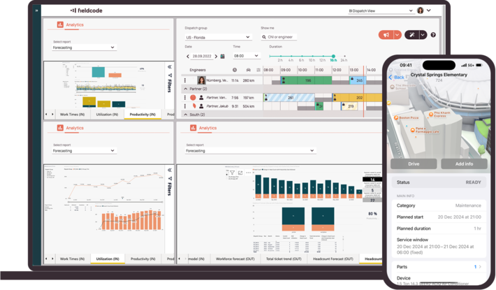 Fieldcode Field Service Management Software 90-day free trial