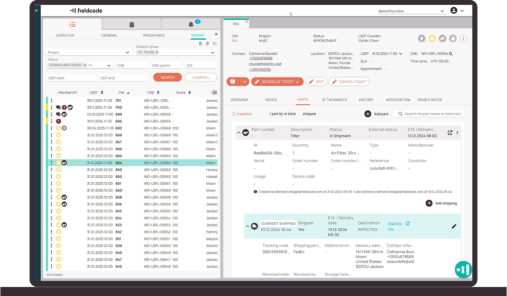 Centralized ticket management Centralized ticket management