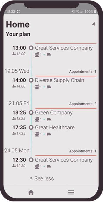Mobile application for Field Service management Mobile application for Field Service management