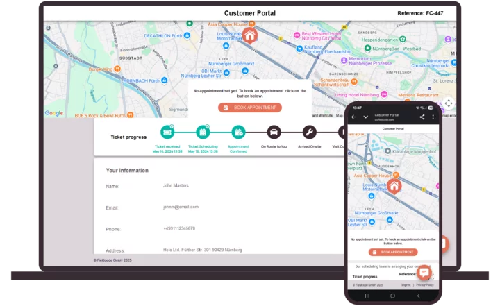 Real-time ticket status and notifications Real-time ticket status and notifications